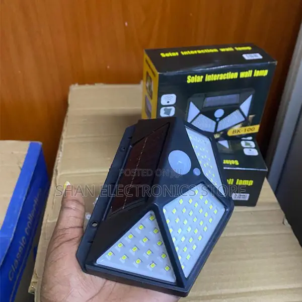 Bk-100 100 Led Solar Interaction Wall Lamp Wireless Security Lamp