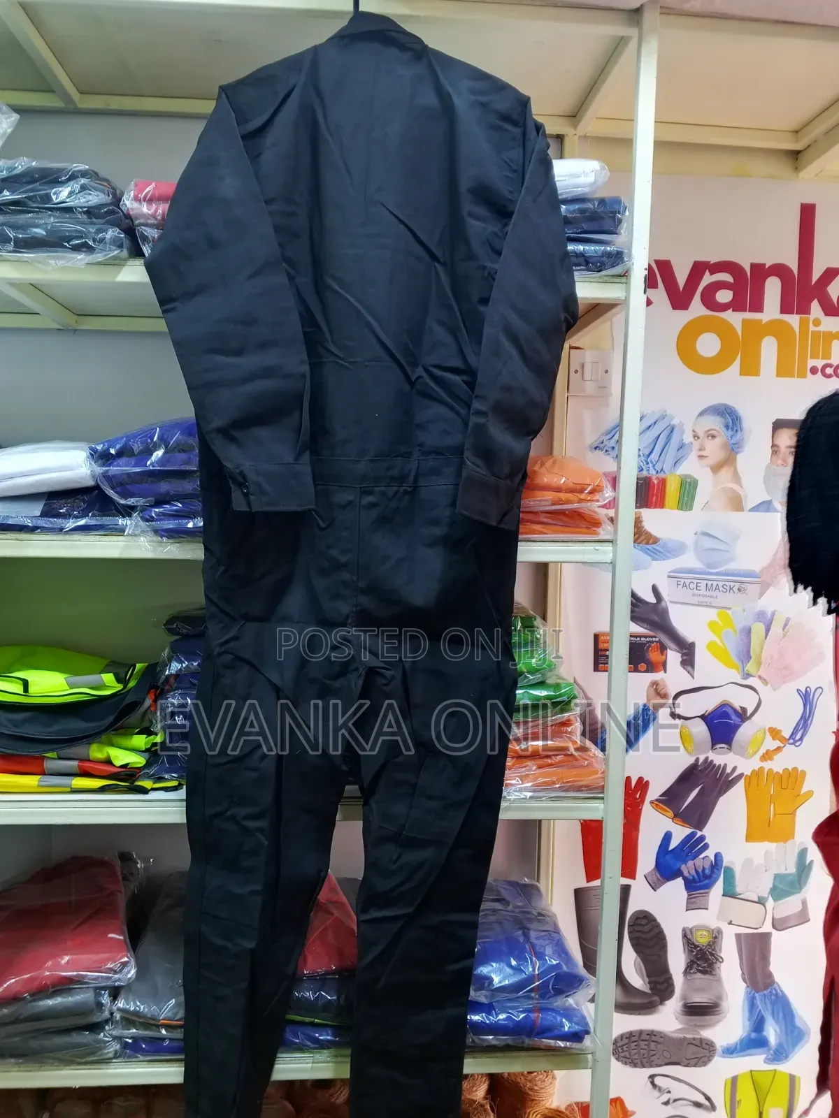 High Quality Overalls - Black