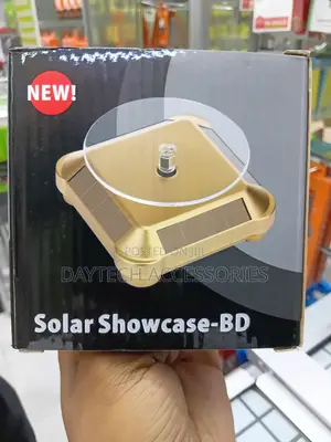 Solar Showcase-bd Rotating Display Stand.