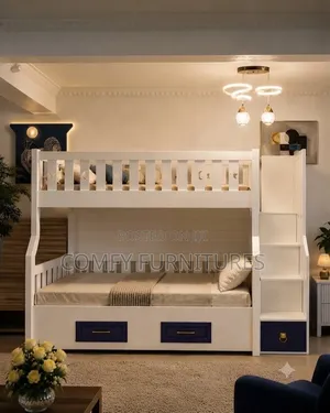 White Bunk Bed