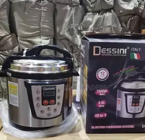 Dessini 6-Litre Electric Pressure Cooker – Fast, Easy Convenient