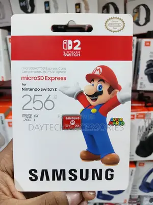 This Is a Samsung Microsd Express Card (256gb) for Nintendo Switch 2.