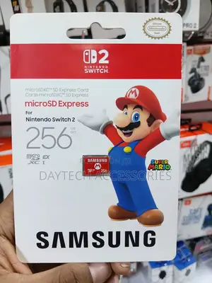 This Is a Samsung Microsd Express Card (256gb) for Nintendo Switch 2.