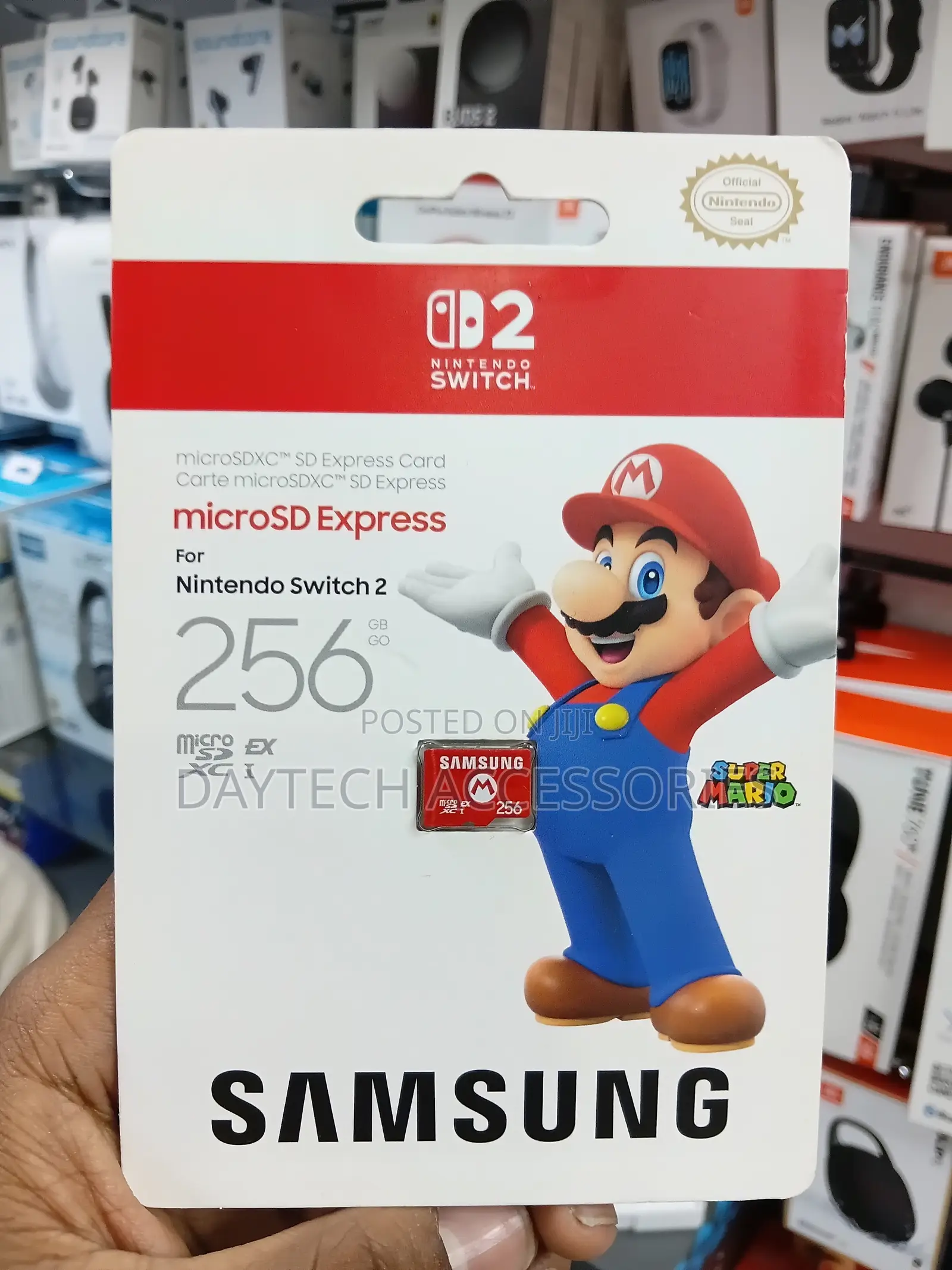 This Is a Samsung Microsd Express Card (256gb) for Nintendo Switch 2.