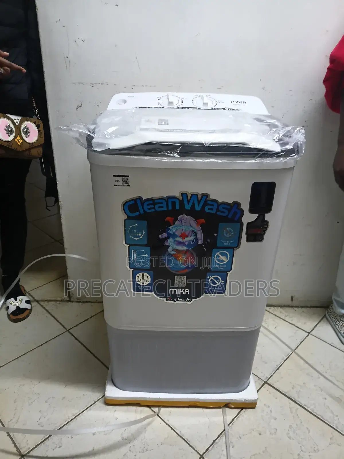 Mika 6kg Semi-Automatic Single Tub Washing Machine