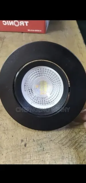 7watts Black Tilting Downlight