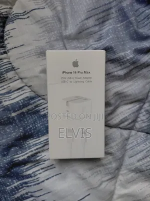 Apple iPhone Fast Charger Cable and Plug, 25w Usb C to Lightning