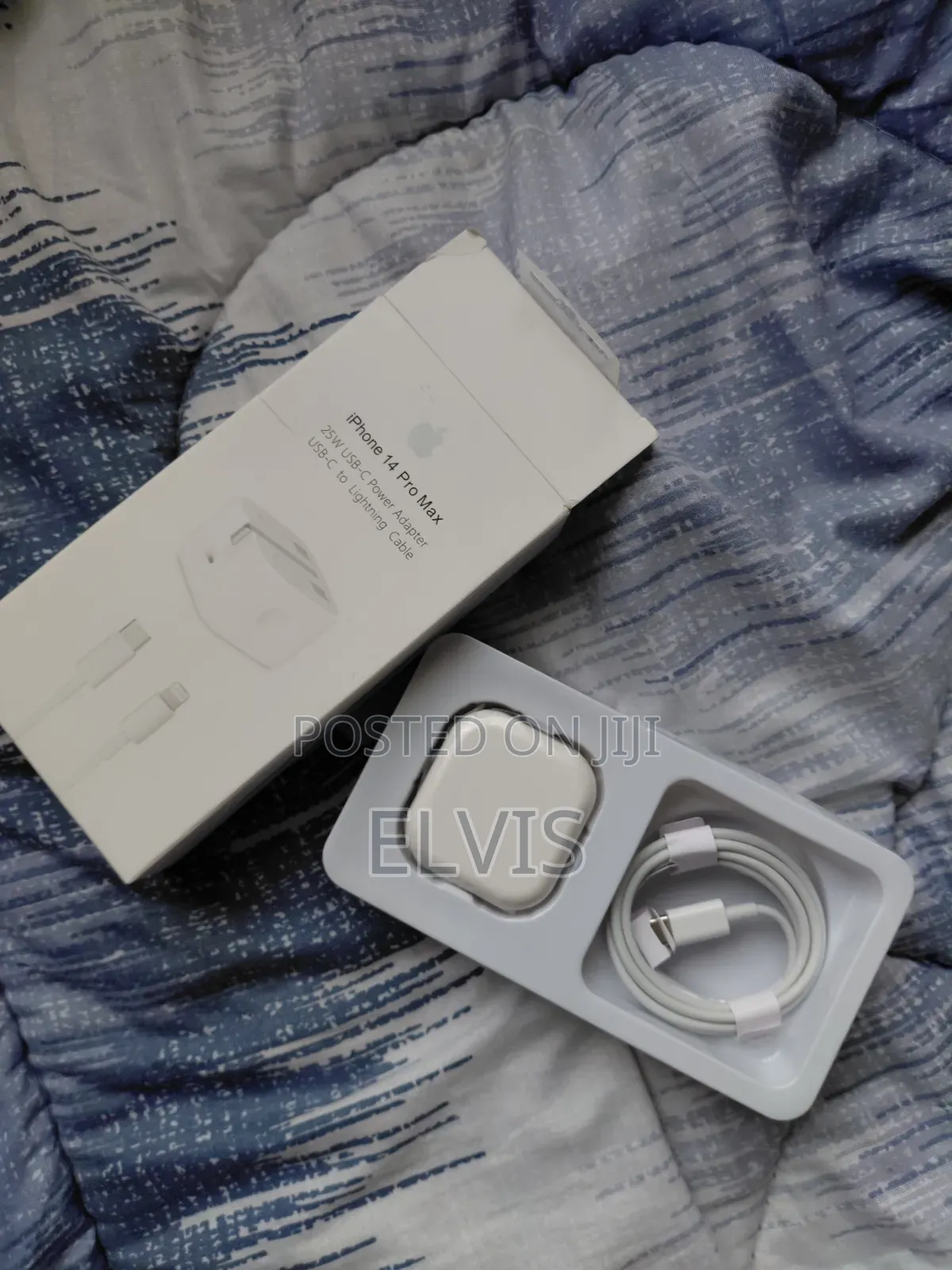 Apple iPhone Fast Charger Cable and Plug, 25w Usb C to Lightning