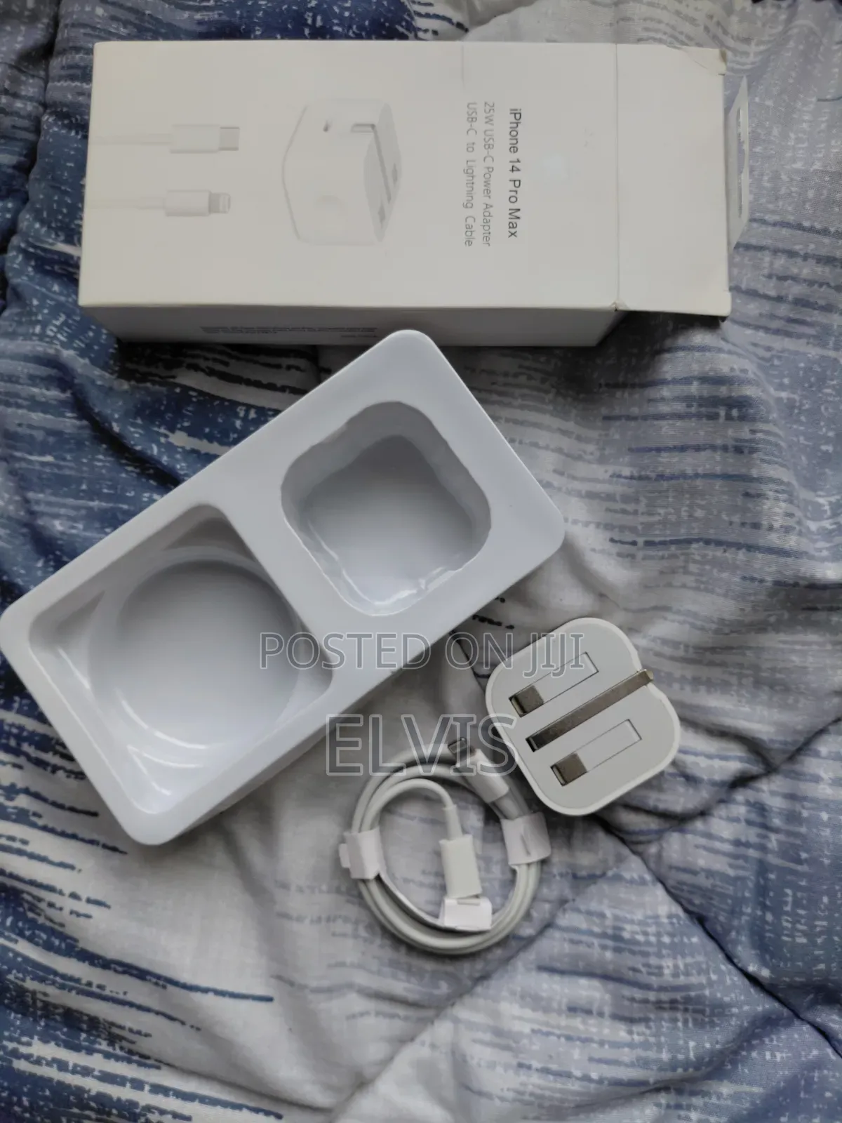 Apple iPhone Fast Charger Cable and Plug, 25w Usb C to Lightning
