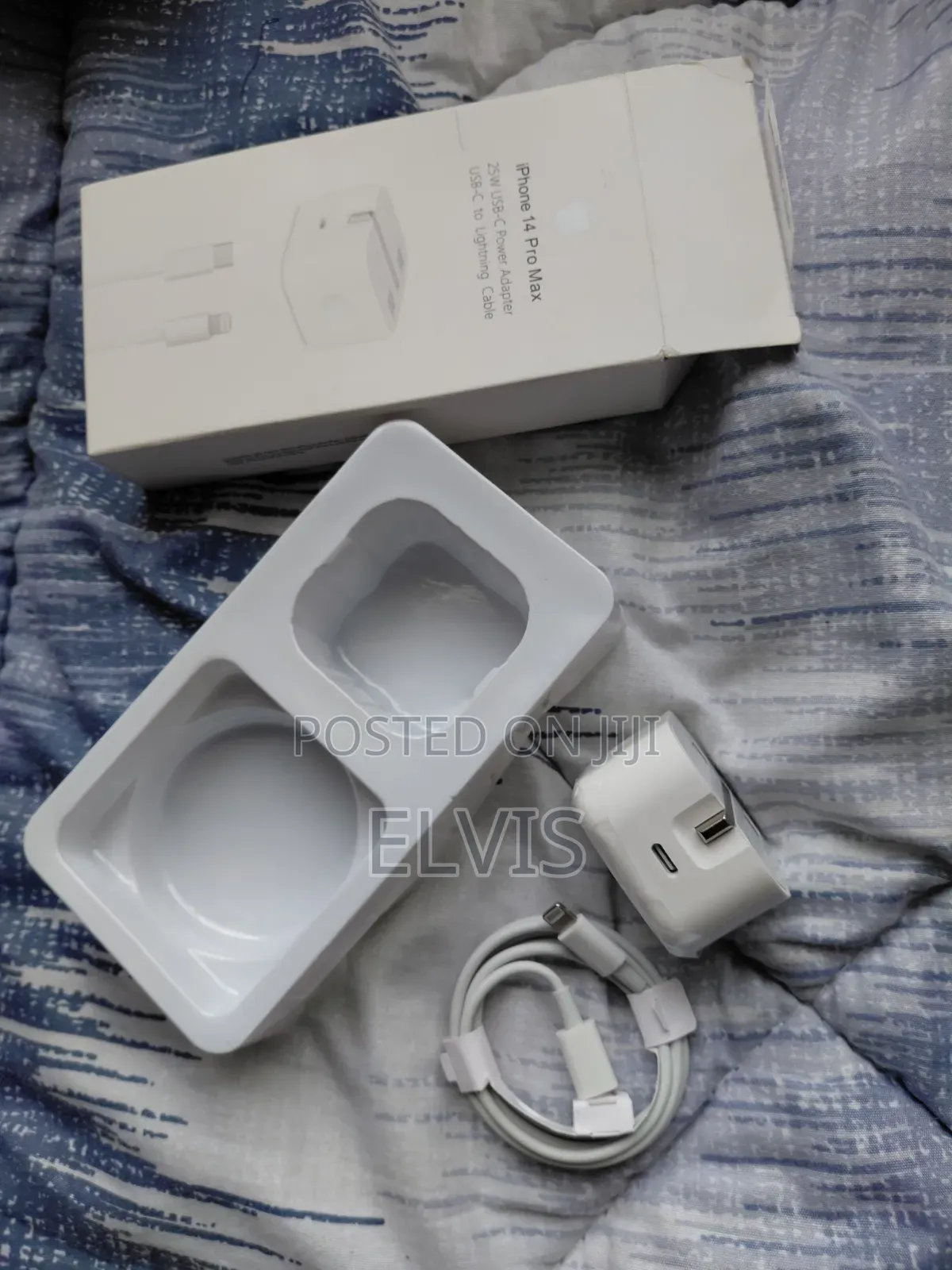 Apple iPhone Fast Charger Cable and Plug, 25w Usb C to Lightning