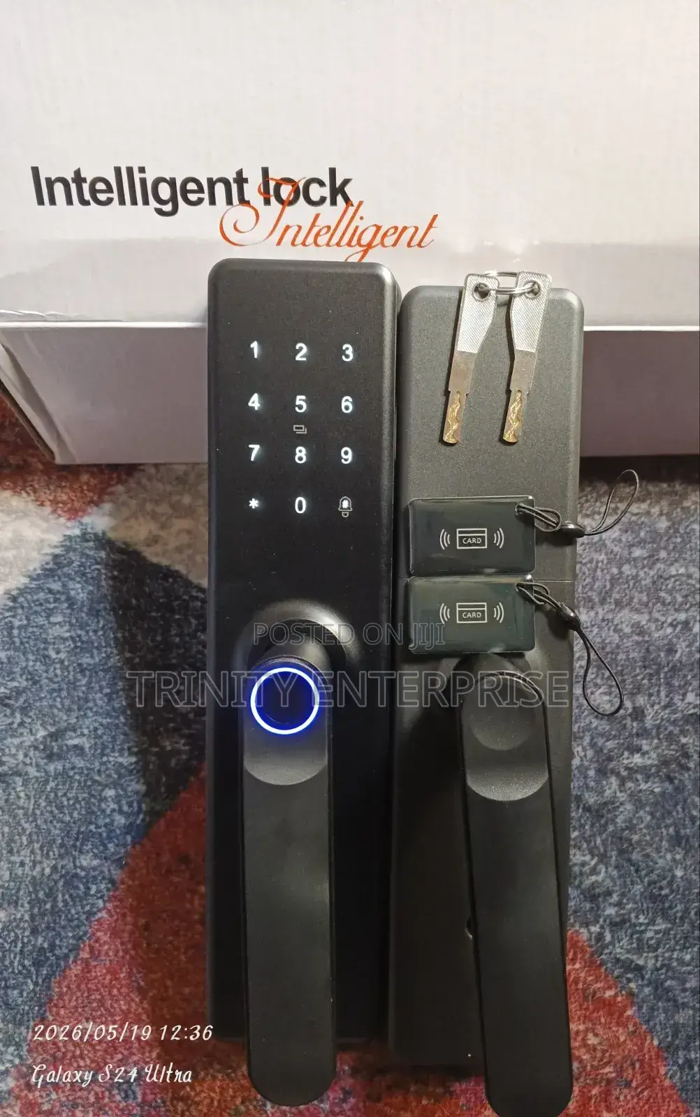 Smart Lock Wifi Home Use Biometric Fingerprints Password