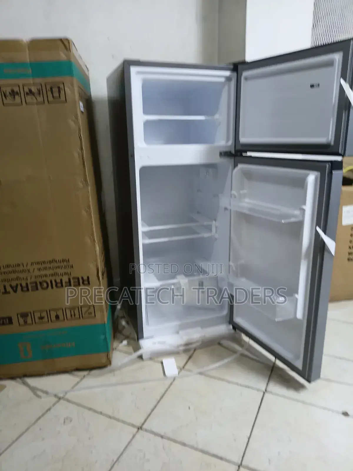 Hisense 120l Double Door Refrigerator – Silver