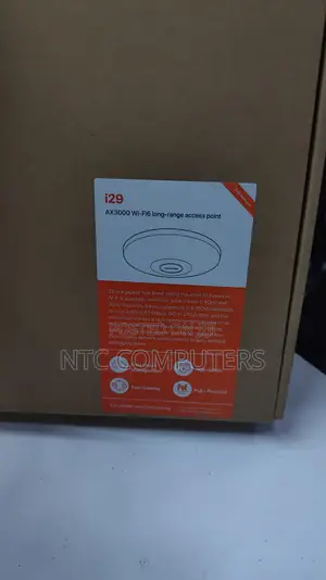 Tenda I29 Ax3000 Wi-Fi 6 Ceiling Access Point, Gigabit Ethernet Port