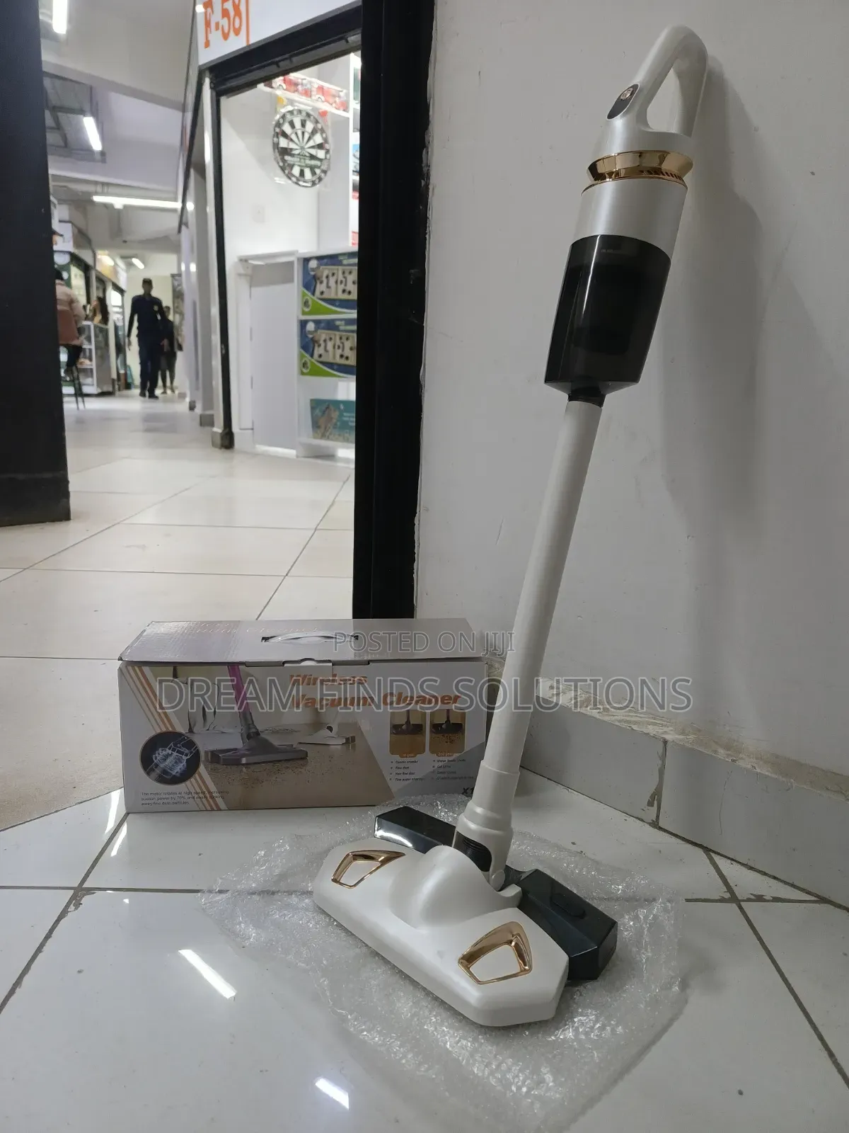 High-Power Rechargeable Cordless Stick Vacuum Cleaner