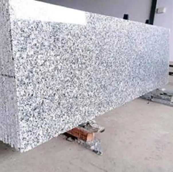 Polished P White Granite Slab 8ft × 2ft