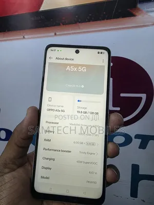 Oppo A5X 5G 128 GB Silver