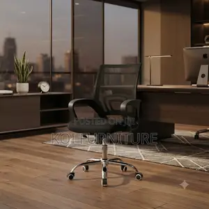 Office Chairs; Mid Back Mesh Clerical Ergonomic Swivel Boss Chair