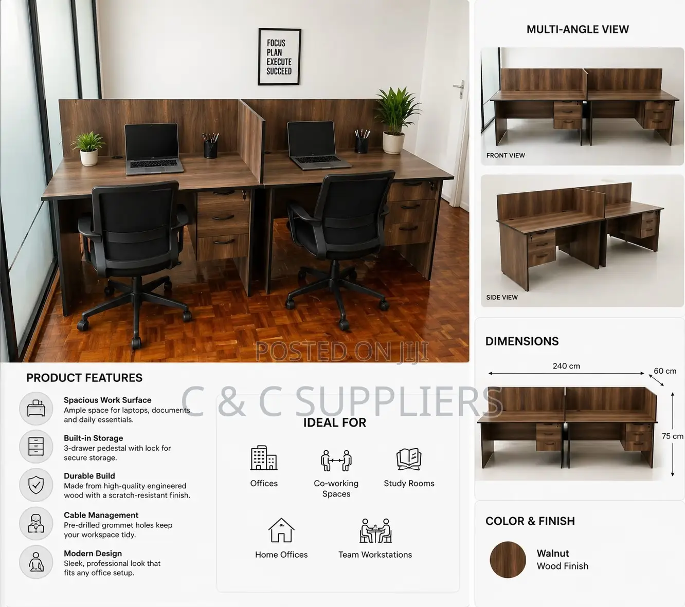Customized 4-Way Workstation