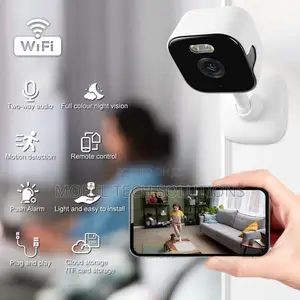 Okam 5mp Home Wi-Fi Camera-180°, Color Night Vision, Two-Way Voice