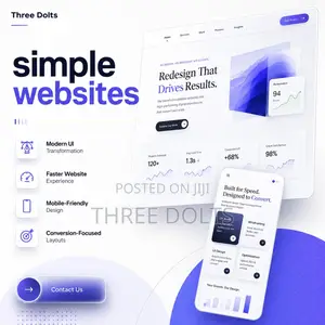 Simple Websites – Clean, Fast Professional Designs