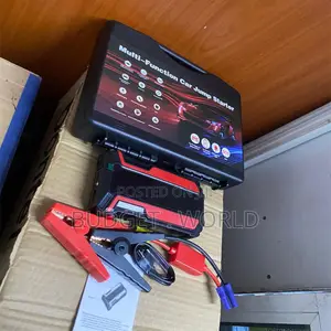 Portable Car Battery Jump Starter – Powerful 12v Emergency Booster