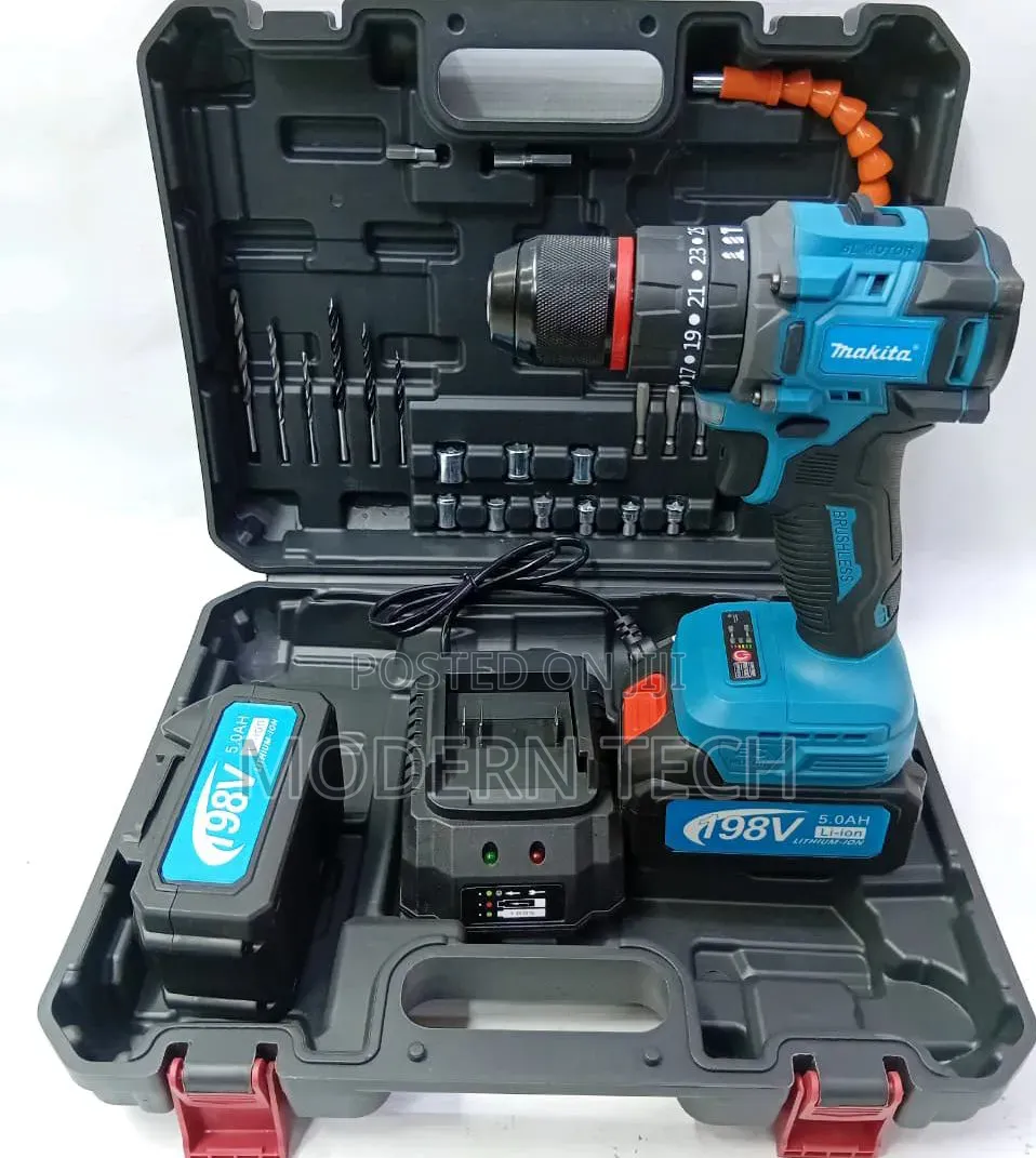 Makita 98v Brushless Cordless Drill Impact Driver Kit