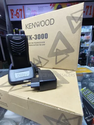Genuine Kenwood Tk-3000 Portable Two-Way Radio