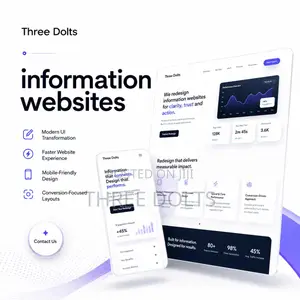 Information Websites – Clear, Organized User-Friendly