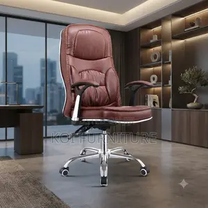 Office Chairs; Brown Leather Recliner Office Chairs