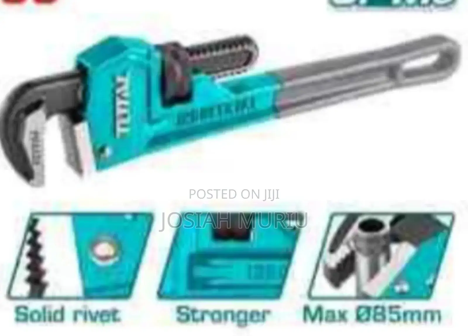 36" Total Pipe Wrench