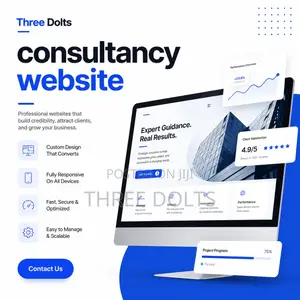 Consultancy Website – Professional, Credible Client-Focused