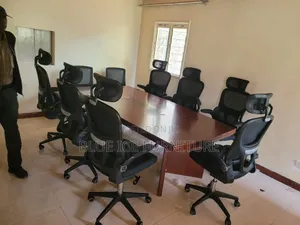 2.4m Mahogany Boardroom Table