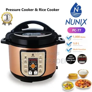 Nunix Electric Pressure Cooker and Rice Cooker