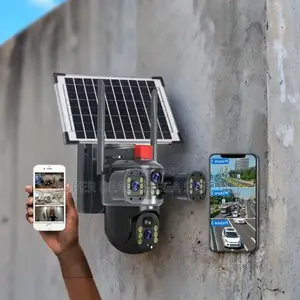 Ai Based Human Tracking 20mp Ultra Hd 4g Ptz Triple Lens Solar Camera