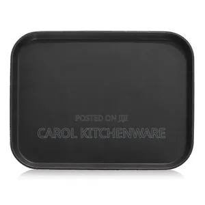 Non -Slip Rectangular Tray / Tray
