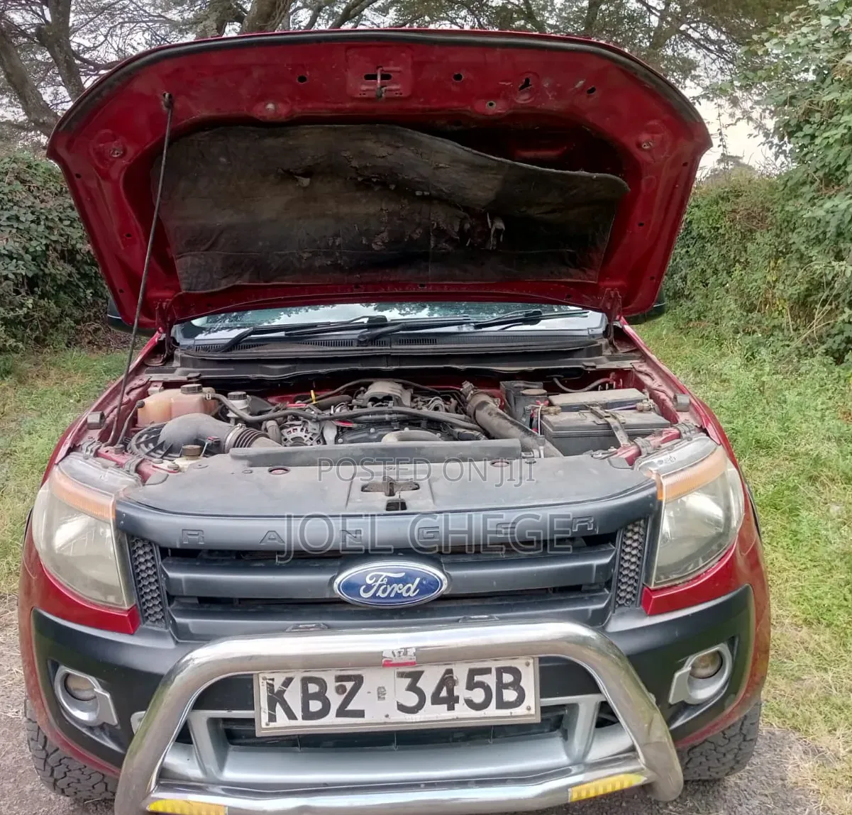 Ford Ranger Wildtrak 2013 Red