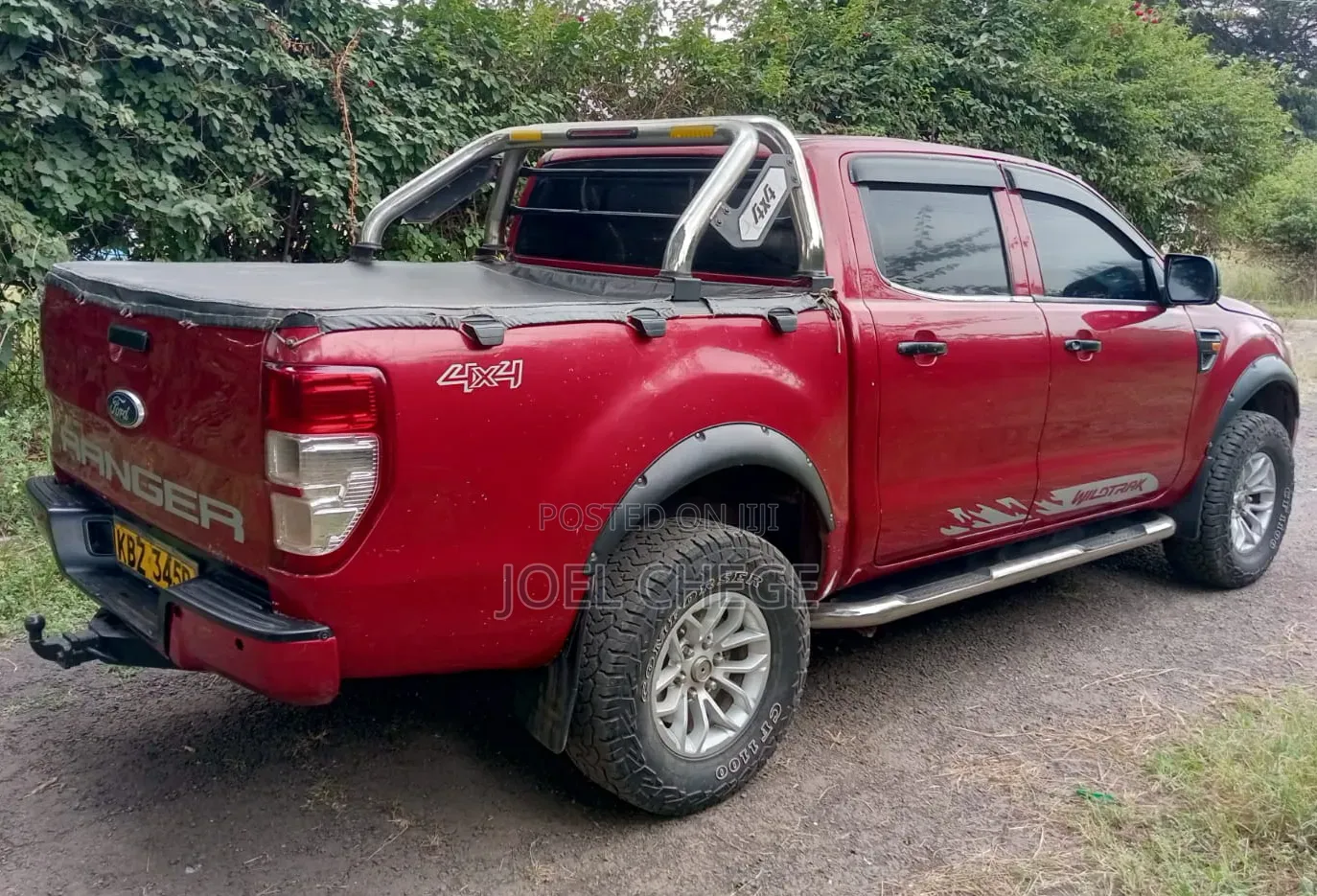 Ford Ranger Wildtrak 2013 Red