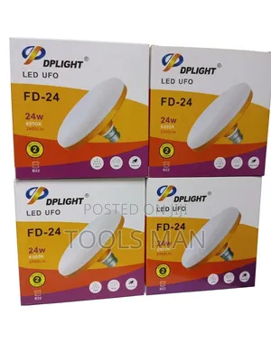 Dp Light 24w Led Ufo Bulb B22 Cool Daylight - 2400lm.