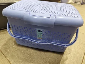 Plastic Multipurpose Basket. Multiple Colours Available.