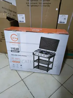 Cooker With Shelves Brand New Eurochef Ec-5 Burner Gas Stove