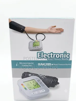 Rak289 Digital Blood Pressure Monitor - Upper Arm Bp Machine.