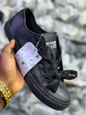Leather Converse