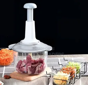 Manual Press Food Chopper
