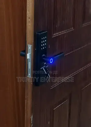 Smart Fingerprints Door Lock With. Tuya Wifi App Remote Control
