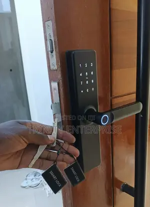 Smart Lock Wifi Tuya App Home Digital Password Biometric Fingerprints