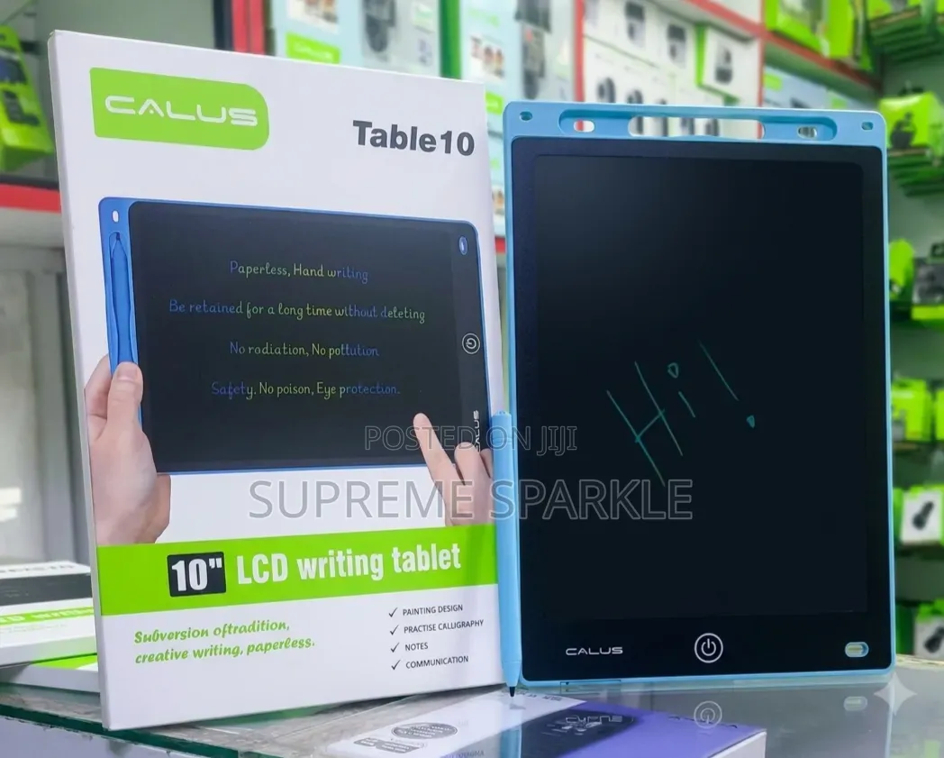 Calus Table 10 10" LCD Writing Tablet Blue.