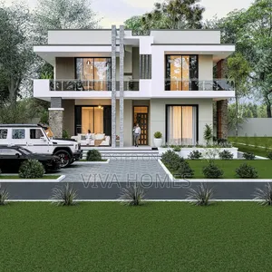 Modern 4 Bedroom Mansion Architectural Design