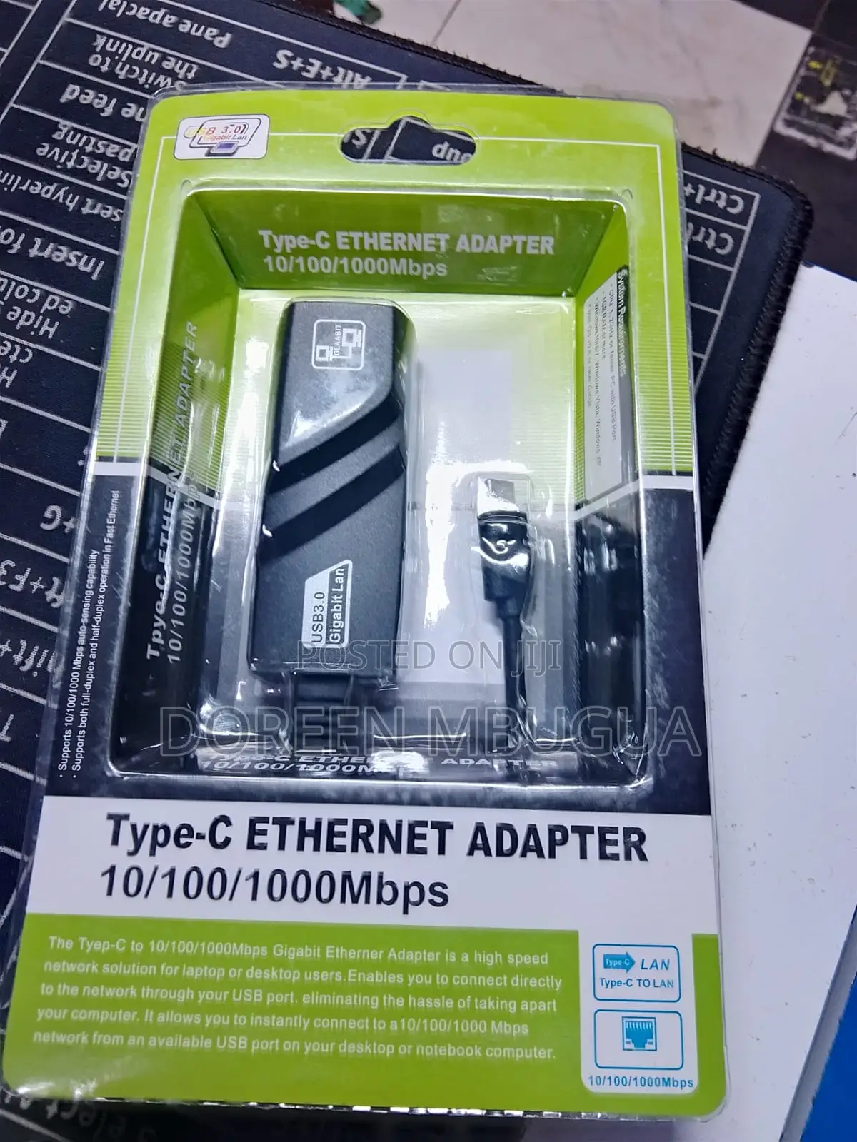 Type-C to Ethernet Adapter