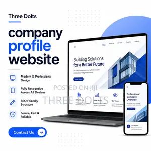 Company Profile Website – Showcase Your Brand Expertise