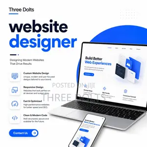 Website Designer – Creative, Modern User-Friendly Designs